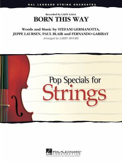 Cover Fernando Garibay_Jeppe Laursen_Paul Blair_Stefani Germanotta, Born Thi Streichensemble Partitur + Stimmen