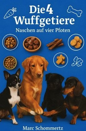 Die 4 Wuffgetiere - Naschen auf vier Pfoten Die 4 Wuffgetiere - Naschen auf vier Pfoten