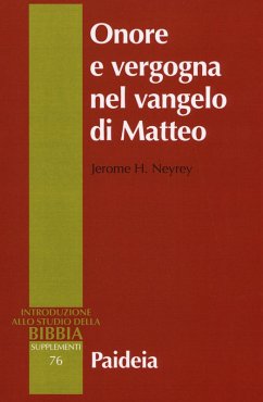 Cover Onore e vergogna nel Vangelo di Matteo