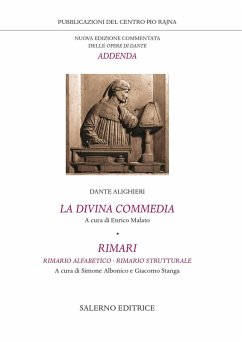 Cover La Divina Commedia-Rimari. Rimario alfabetico. Rimario strutturale