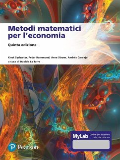Cover Metodi matematici per l'economia. Ediz. Mylab
