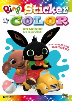 Cover Mondo di giochi. Sticker & color. Bing. Con adesivi