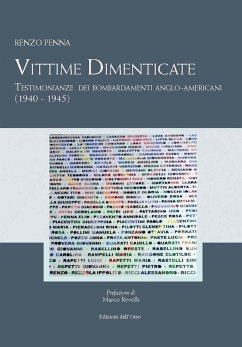 Cover Vittime dimenticate. Testimonianze dei bombardamenti anglo-americani (1940-1945)