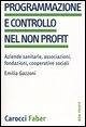 Programmazione e controllo nel non profit. Aziende sanitarie, associazioni, fondazioni, cooperative sociali