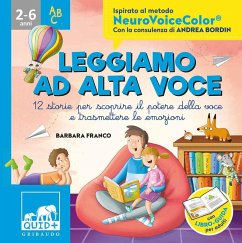 Cover Leggiamo ad alta voce. 12 storie per scoprire il potere della voce e trasmettere le emozioni