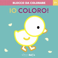 Cover Pulcino. Io coloro! Blocco da colorare 2+