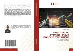 Cover LA REFORME DE L'ADMINISTRATION FINANCIERE ET DE BANQUE