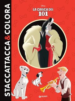 Cover La carica dei 101. Staccattacca & colora. Con adesivi