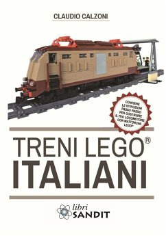 Cover Treni Lego® italiani, con istruzioni passo passo per costruire il locomotore con mattoncini Lego®