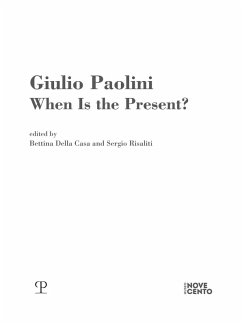 Cover Giulio Paolini. When is the present?