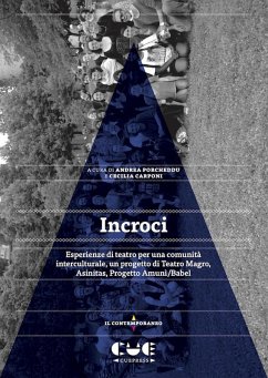 Cover Incroci. Esperienze di teatro per una comunità interculturale, un progetto di Teatro Magro, Asinitas, Progetto Amunì/Babel