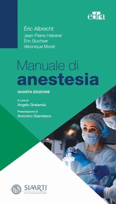 Cover Manuale di anestesia