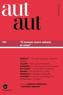 Cover «È inumano essere soltanto un uomo»