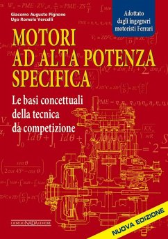 Cover Motori ad alta potenza specifica. Le basi concettuali della tecnica da competizione