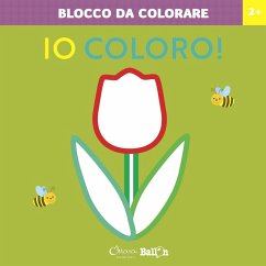 Cover Fiore. Io coloro! Blocco da colorare 2+