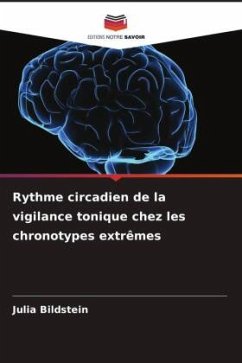 Cover Rythme circadien de la vigilance tonique chez les chronotypes extrêmes