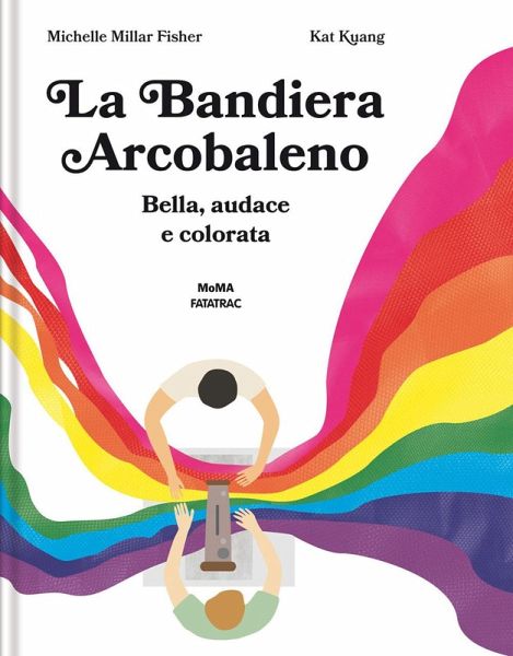 La bandiera arcobaleno. Bella, audace e colorata La bandiera arcobaleno. Bella, audace e colorata
