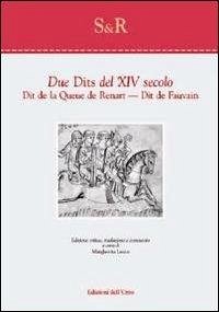 Cover Due dits del XIV secolo. Dit de la queue de Renart. Dit de Fauvain