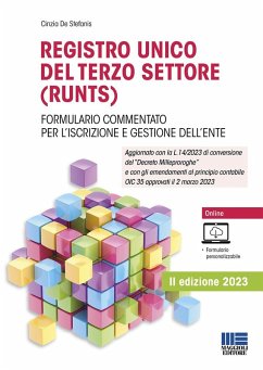 Registro unico del terzo settore (RUNTS) - De Stefanis, Cinzia