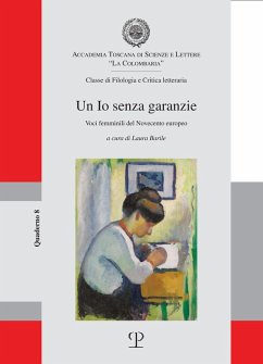 Cover Un io senza garanzie. Voci femminili del Novecento europeo