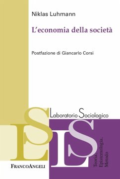 Cover L' economia della società