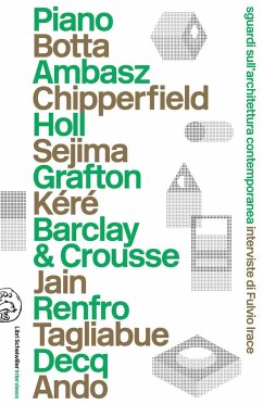 Cover Sguardi sull'architettura contemporanea. Interviste di Irace Fulvio