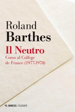 Cover Il neutro. Corso al Collège de France (1977-1978)