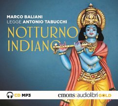 Cover Notturno indiano letto da Marco Baliani. Audiolibro. CD Audio formato MP3