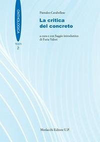 Cover La critica del concreto
