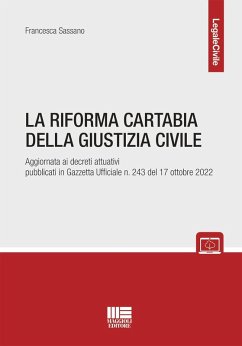Cover La riforma Cartabia della giustizia civile