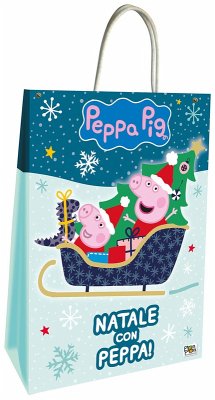 Natale con Peppa. Shopper bag. Peppa Pig