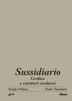 Cover Sussidiario. Grafica e caratteri moderni