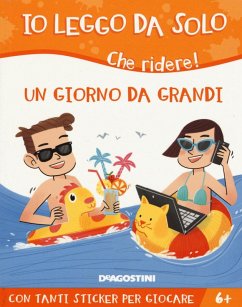 Cover Un giorno da grandi. Che ridere! Con adesivi