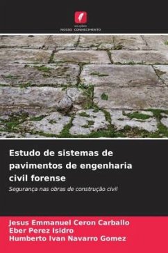 Cover Estudo de sistemas de pavimentos de engenharia civil forense