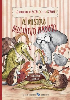 Cover Il mistero dell'uovo perduto. Le indagini di Scerloc e Uozzon