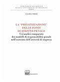La 'privatizzazione' delle fonti di diritto penale. Un'analisi comparata dei modelli di responsabilità penale nell'esercizio dell'attività di impresa