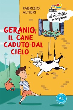 Cover Geranio, il cane caduto dal cielo. Ediz. ad alta leggibilità