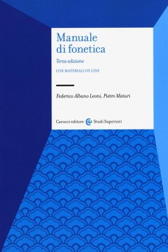Manuale di fonetica - Albano Leoni, Federico; Maturi, Pietro