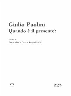 Cover Giulio Paolini. Quando è il presente?