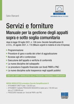 Servizi e forniture. Manuale per la gestione degli appalti sopra e sotto soglia comunitaria - Biancardi, Salvio
