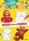 Rosso come un panda. Red. Primo album da colorare
