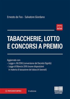 Tabaccherie, lotto e concorsi a premio - De Feo, Ernesto; Giordano, Salvatore