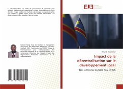 Cover Impact de la décentralisation sur le développement local