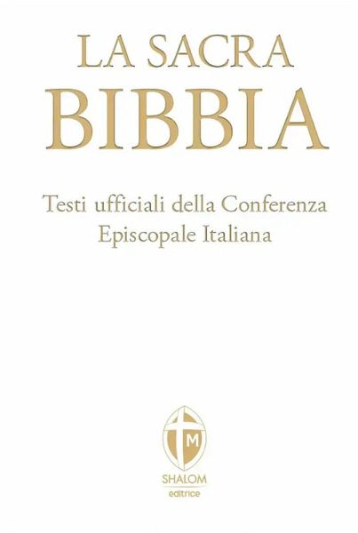 La Sacra Bibbia. Ediz. grande a caratteri grandi. Ecopelle bianca