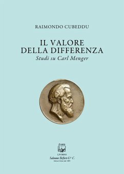 Cover Il valore della differenza. Studi su Carl Menger