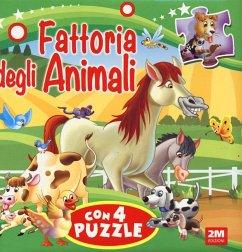 Cover Fattoria degli animali. Libro puzzle