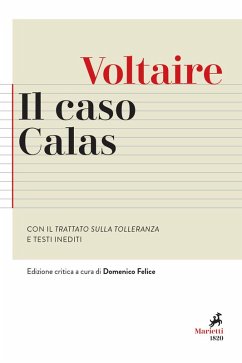 Cover Il caso Calas. Con il Trattato sulla tolleranza e testi inediti