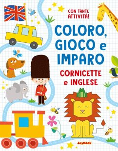 Cover Cornicette e inglese. Coloro, gioco e imparo