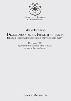 Cover Dizionario della filosofia greca. Termini e nozioni, figure storiche e mitologiche, eventi