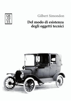 Cover Del modo di esistenza degli oggetti tecnici